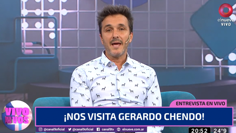 Gerardo Chendo recordó con Julián Weich su paso como actor en Sorpresa